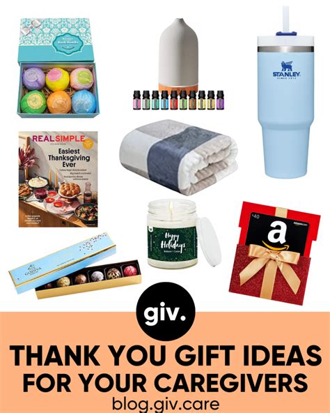 what is a good gift for a caregiver